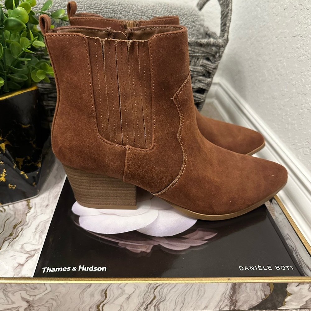 Western style booties